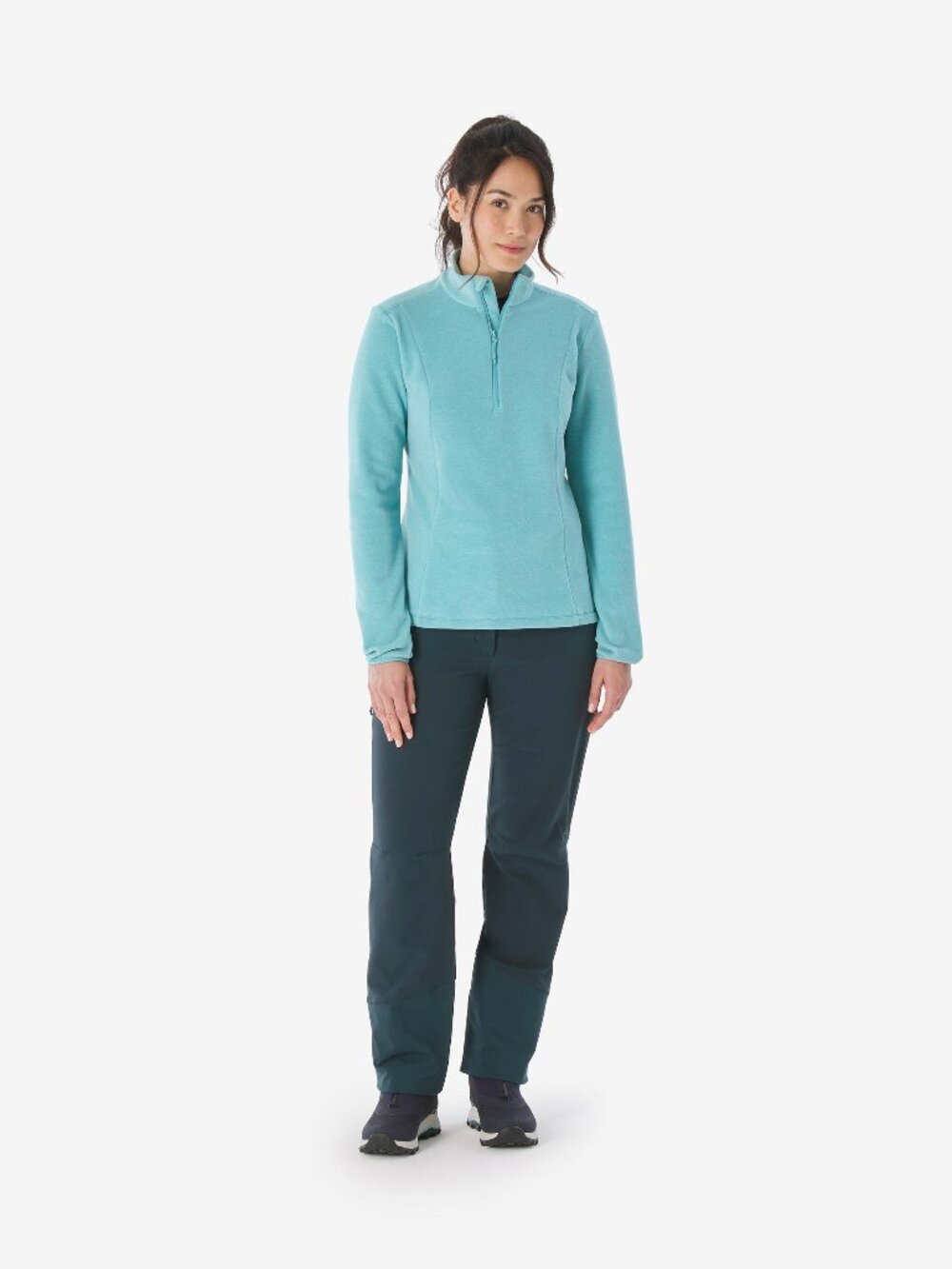 Women’s Mountain Hiking Fleece Sweater, MH 100